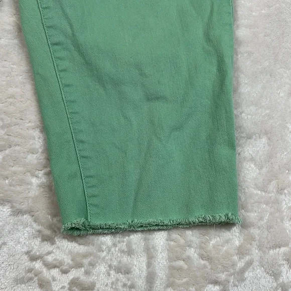 LC Lauren Conrad Green Jean Shorts - Picture 4 of 12